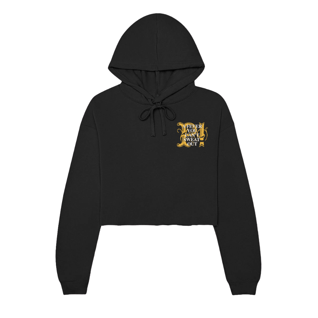 Cover Art Crop Hoodie