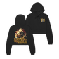 Cover Art Crop Hoodie